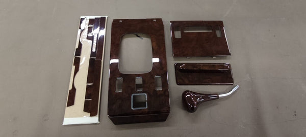 Mercedes r107 380sl wood trim set center shift wood trim set