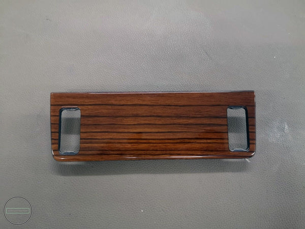 Mercedes w123 c123 zebrano button wood trim 2 button version