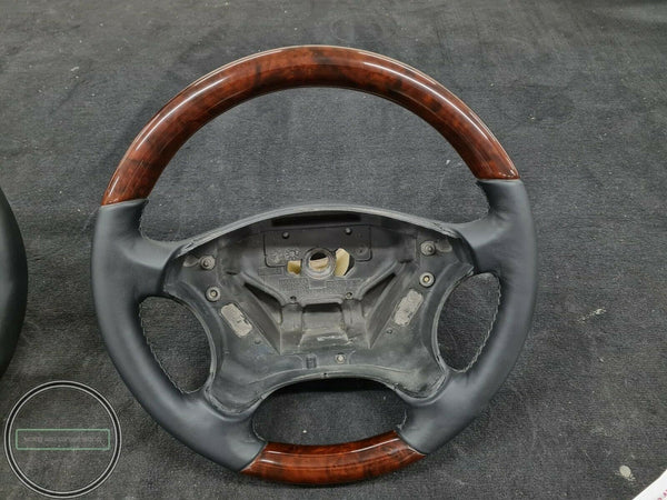 Mercedes benz wood steering wheel for w203 amg mercedes benz  burlwood c32 amg