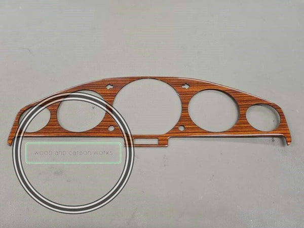 Mercedes w140 wood instrument cluster speedometer wood  trim zebrano