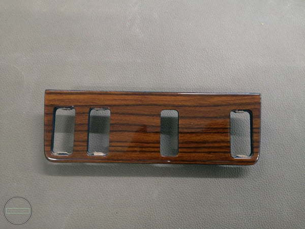 Mercedes w123 c123 zebrano button wood trim 3+1  button version