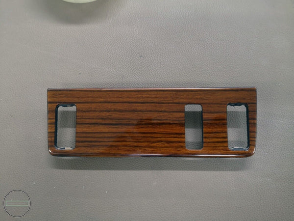 Mercedes w123 c123 zebrano button wood trim 2+1 version