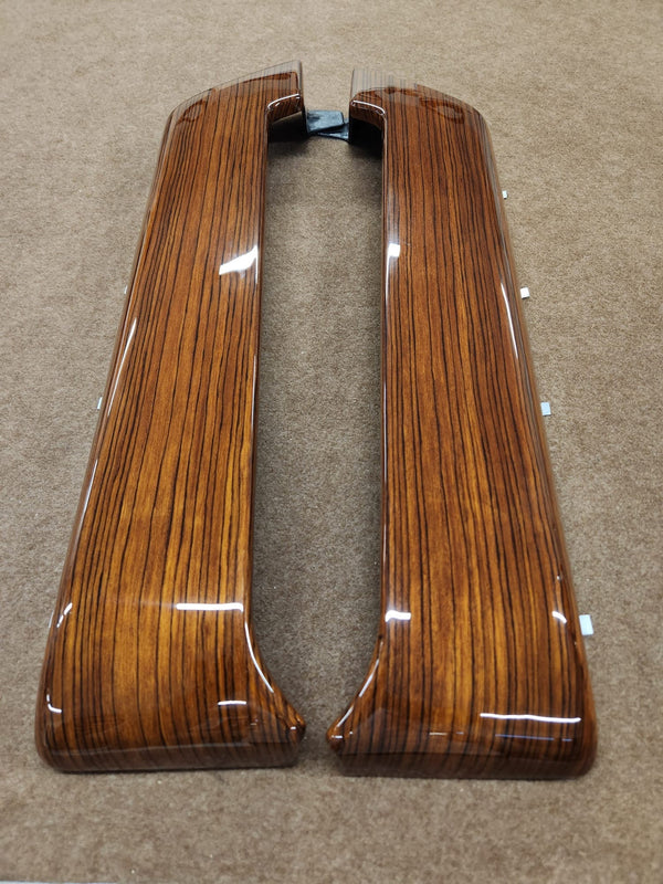 Mercedes r107 door pocket wood w107 wood zebrano