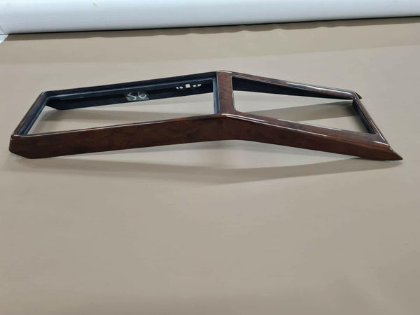 Mercedes r129 sl600 burl wood console frame cover lower console trim