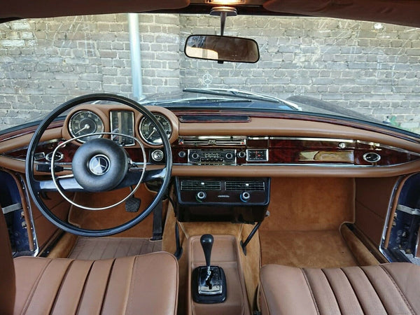 Mercedes w111 wood trim set w112 wood set walnut burl 280se 300se dashboard