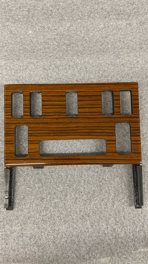 Mercedes w126 climate wood zebrano climate panel repro.