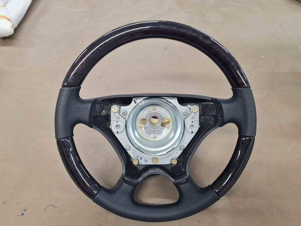 Mercedes sportline steering wheel w124 w201 r129 black birdeye mapple