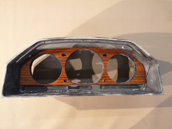 Mercedes benz w124 c124 s124 instrument cluster gauge speedometer wood trim zebrano