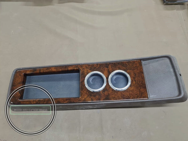Mercedes w108 getränkehalter holz für mittelschale wurzelholz passend für...