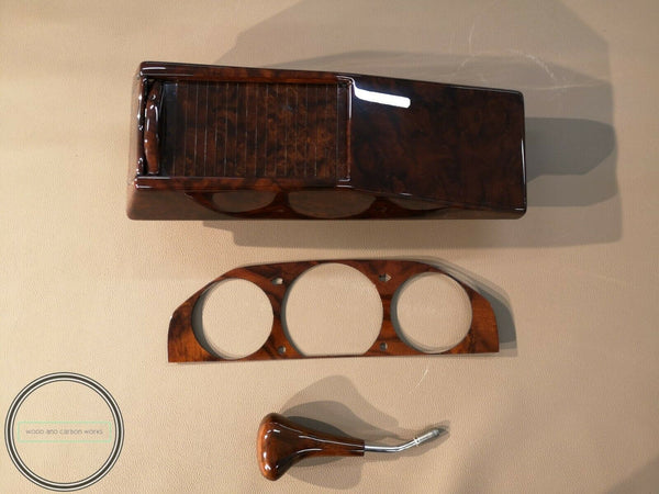 Mercedes-benz w124 wood box accessory set w124 coupe wood trim burlwood