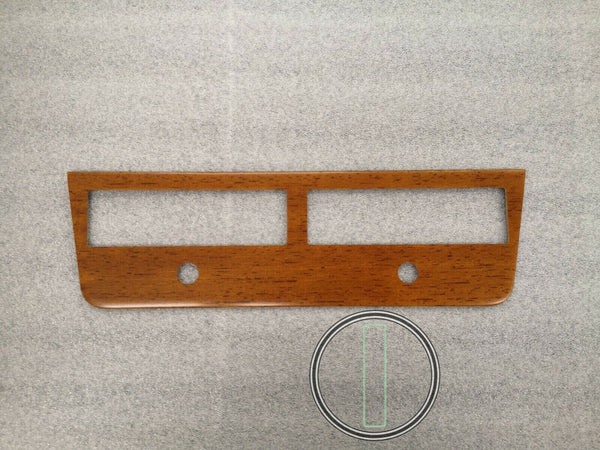 Wood trim for mercedes benz w111 coupe behr air-condition plainwood mat
