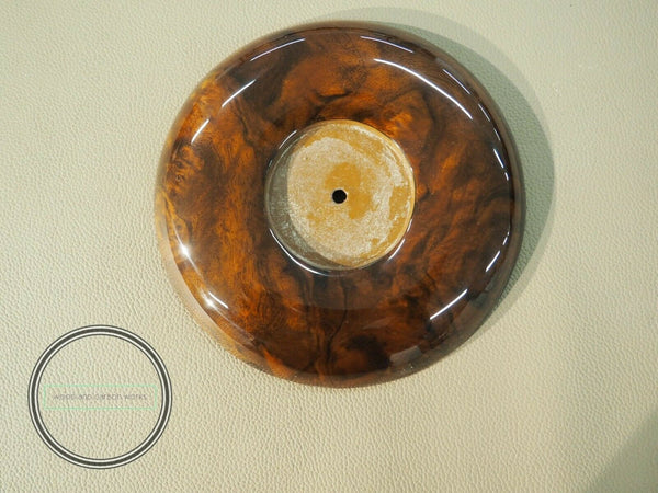 Mercedes wood steering wheel center w108 w115 w109 w113 burlwood