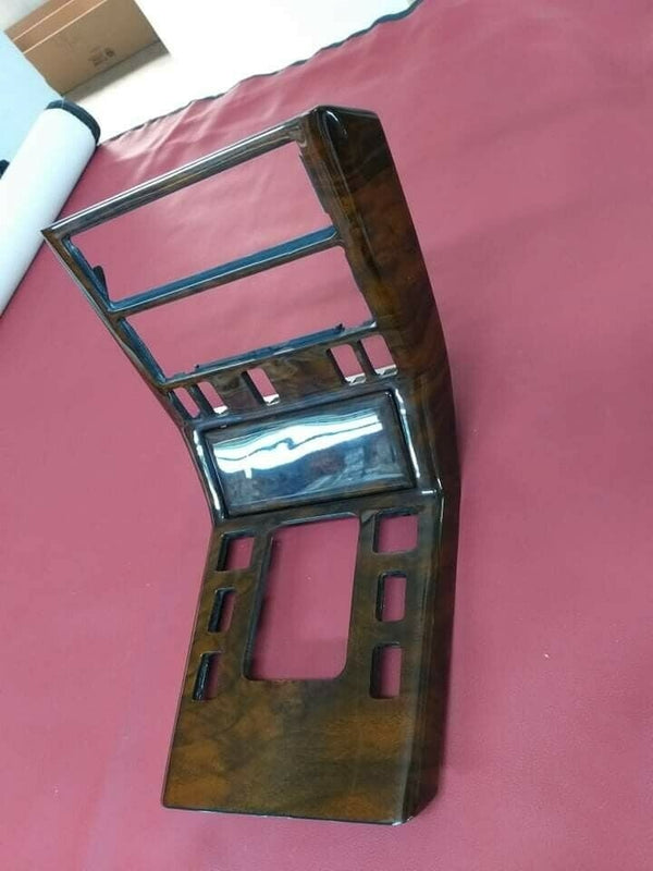 Mercedes r129 wood trim center console burled walnut burlwood