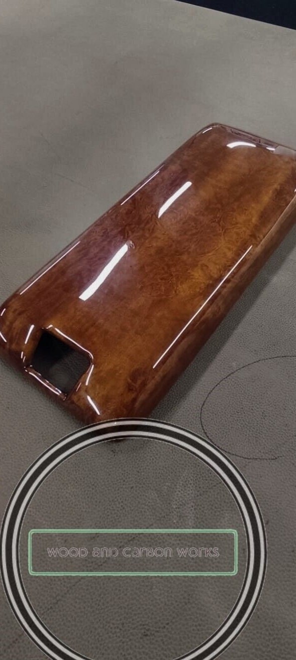 Mercedes r129 wood chestnut armrest cover r129 sl