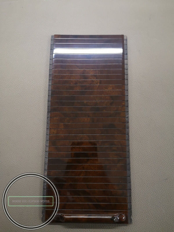 Mercedes benz sl r129 wood blind mittelkonsole akkordeon nussbaum...
