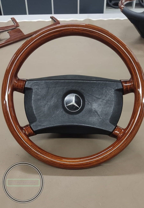 Mercedes holzlenkrad w123 r107 w124 w116 w201 zebrano