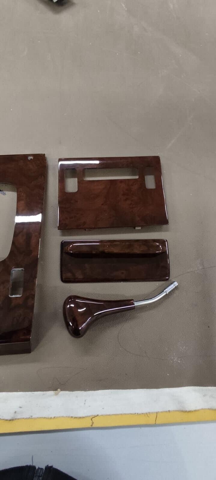 Mercedes r107 380sl wood trim set center shift wood trim set – Wood ...