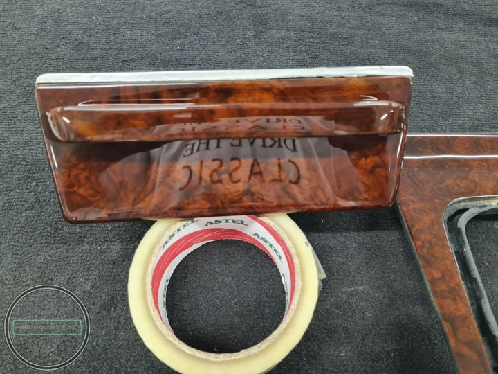 Mercedes w116 wood trim set burl wood trim shift panel – Wood Auto Crafts