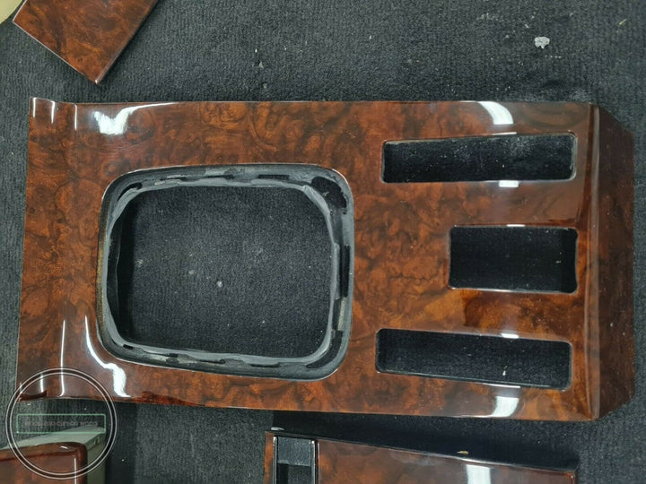 Mercedes w116 wood trim set burl wood trim shift panel – Wood Auto Crafts