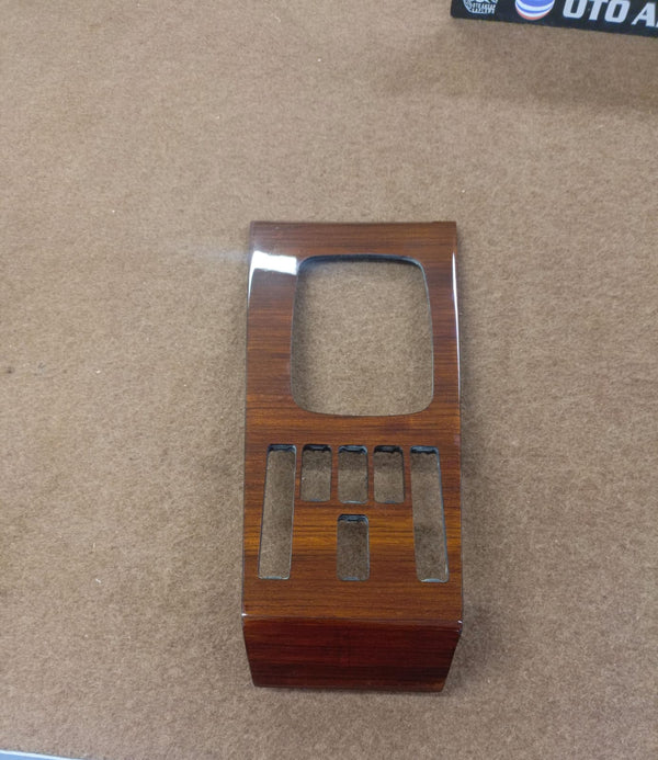 Mercedes w123 center console wood trim zebrano